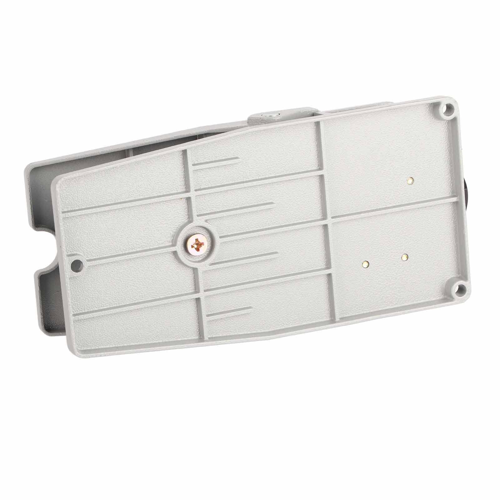Hyuduo Interruttore A Pedale In Alluminio | Normalmente Aperto Momentaneo | Per Macchine Utensili E Apparecchiature Elettriche - 3