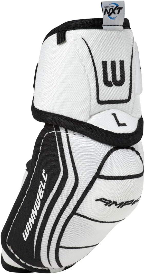 Winnwell AMP500 Hockey Elbow Pads - Ice Hockey Gear for Youth, Junior & Senior/Adult Players | Soft & Hard Hockey Pads for Ice, Field & Street Hockey : Health & Household