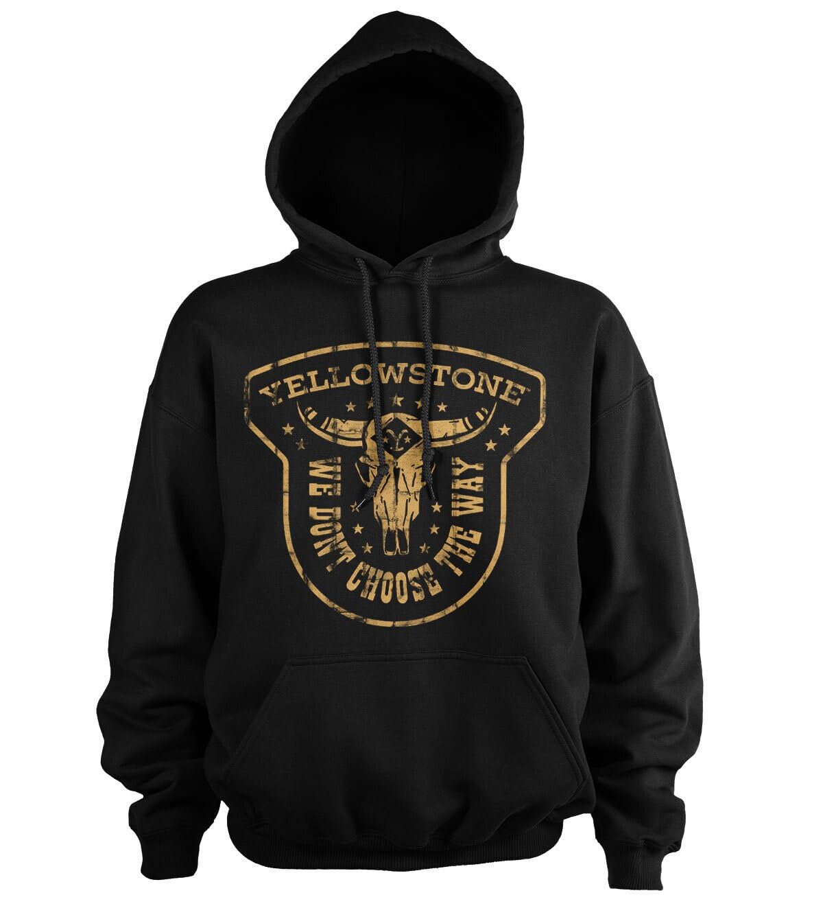 Yellowstone Officially Licensed We Don't Choose The Way Sweatshirt (Black), Small