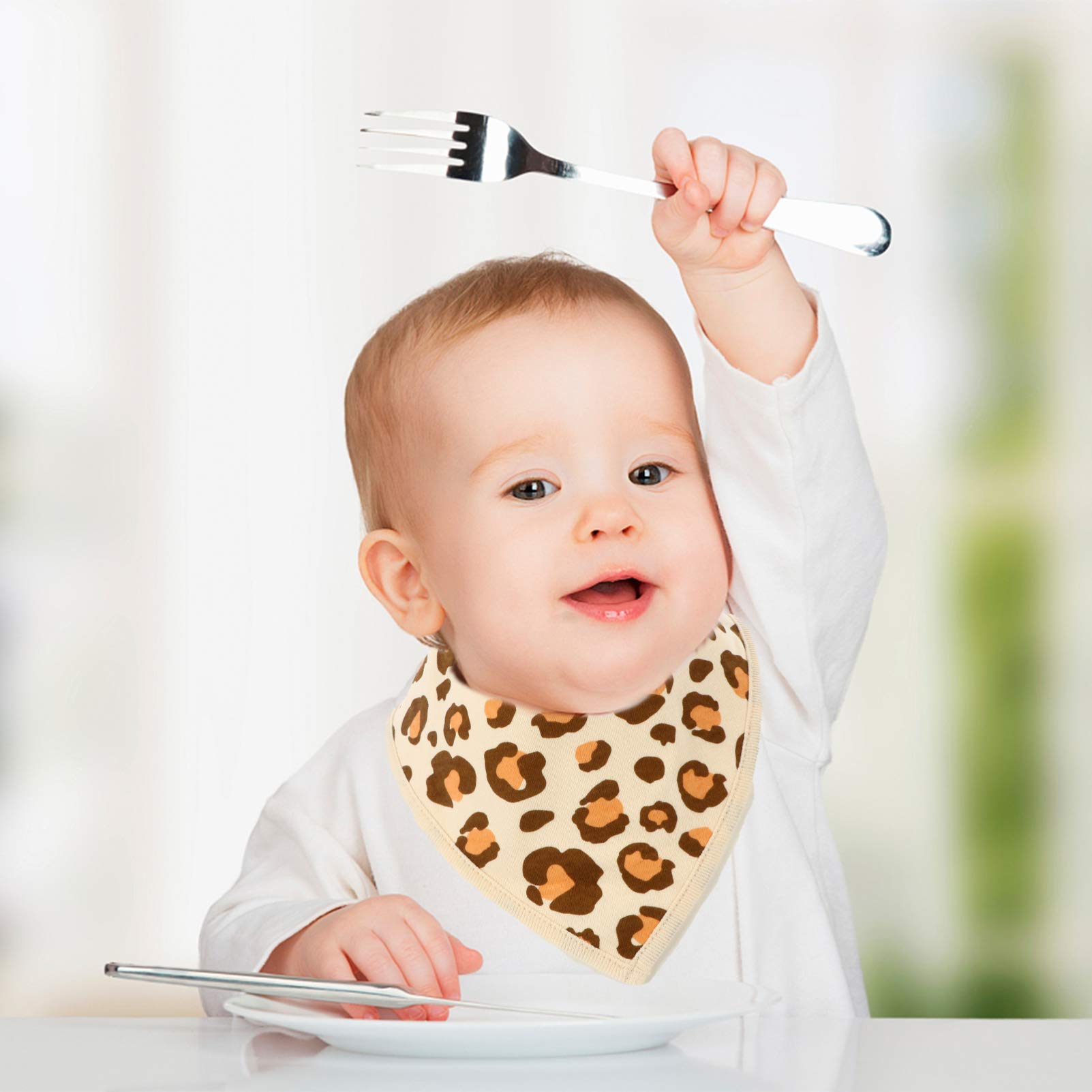 Toyvian 9 Piezas Babero De Bebé Babero Receptor De Comida Toalla De Baba De Bebé os Con Broches os De Alimentación Para s Bandana Toallas Para Eructar os Para