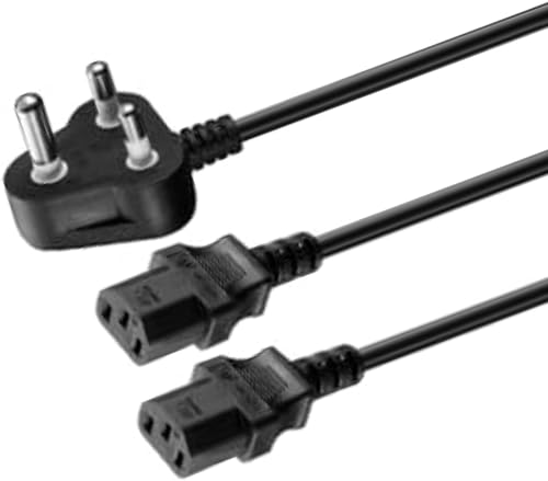 Astrum 2.8m Dual Kettle Splitter Cable, Black, 16A – PC418