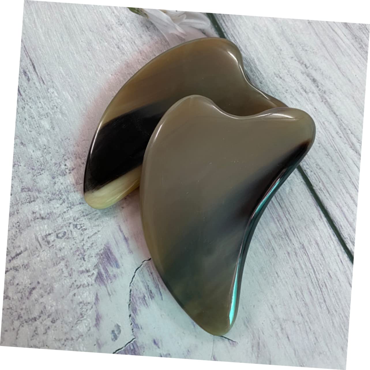 FRCOLOR 4 Herramientas De Masaje Raspadoras Guasha Para Belleza Hogar Viajes Tabla Gua Sha