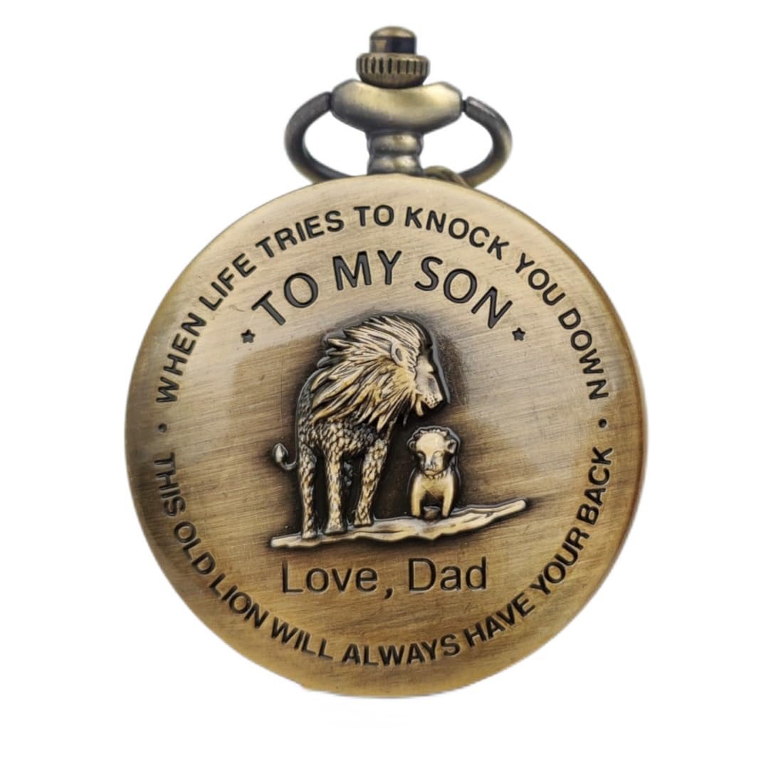 Tiny Tim Watch Keychain - Love Dad Gift for Daughter -29