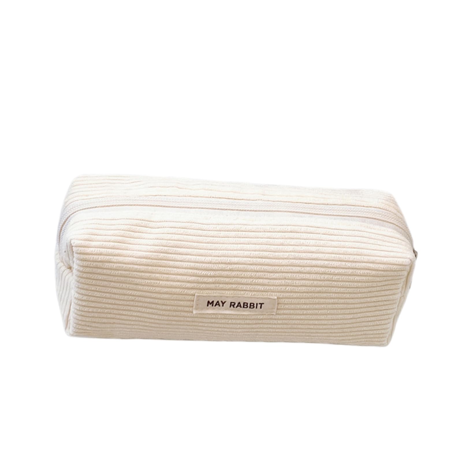 IWOMA Pencil Bag Pencil Case Stationery Bag Makeup Bag Corduroy Pen Bag Pencil Organiser Stationery Pouch for School Office