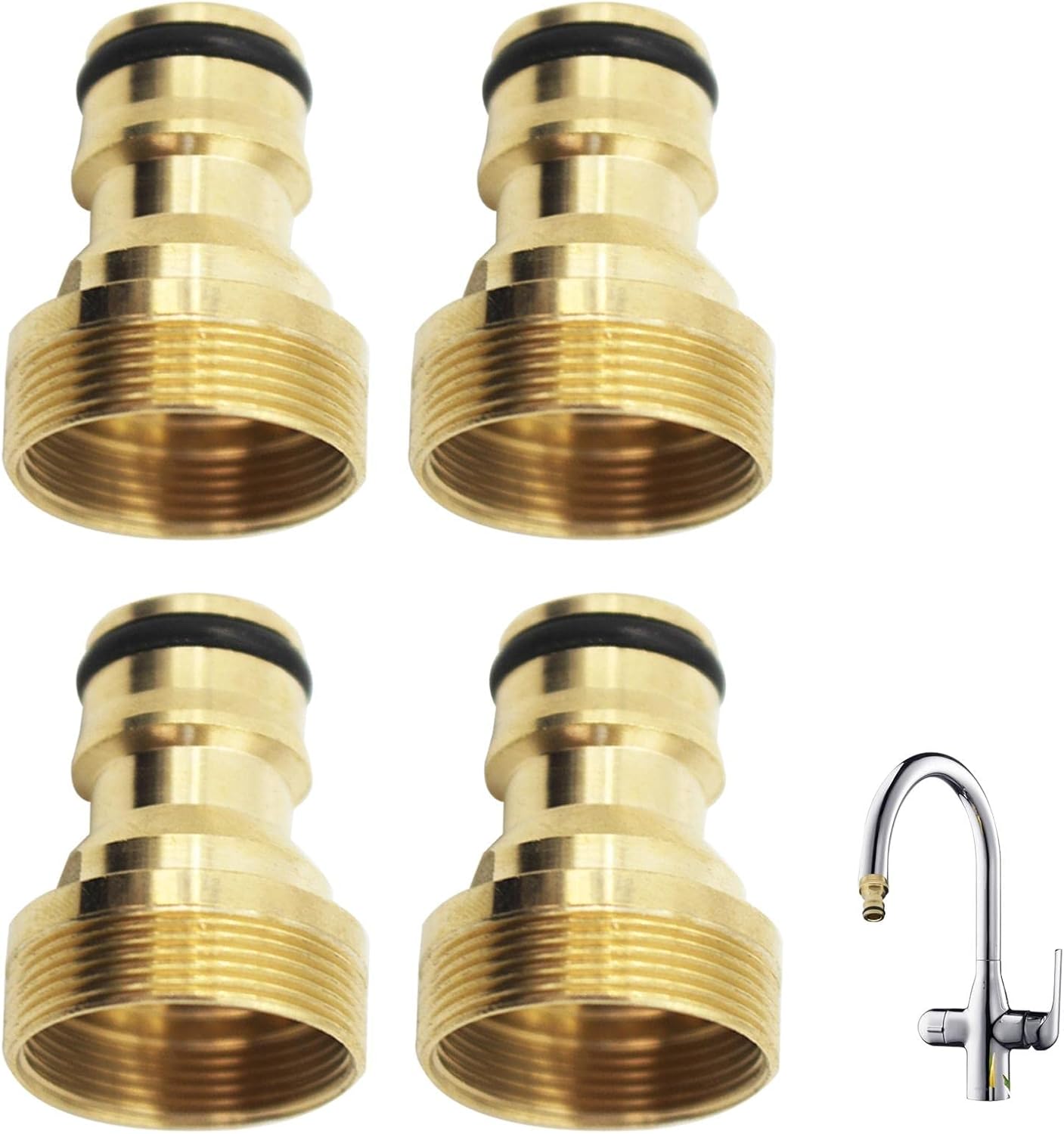 1Pcs Universal Kitchen Garden Watering Tap Hose Pipe Connector Mixer Adaptor Too