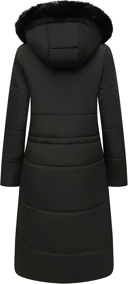 Buy MOERDENG Women's Long Winter Puffer Coat Waterproof Warm Maxi