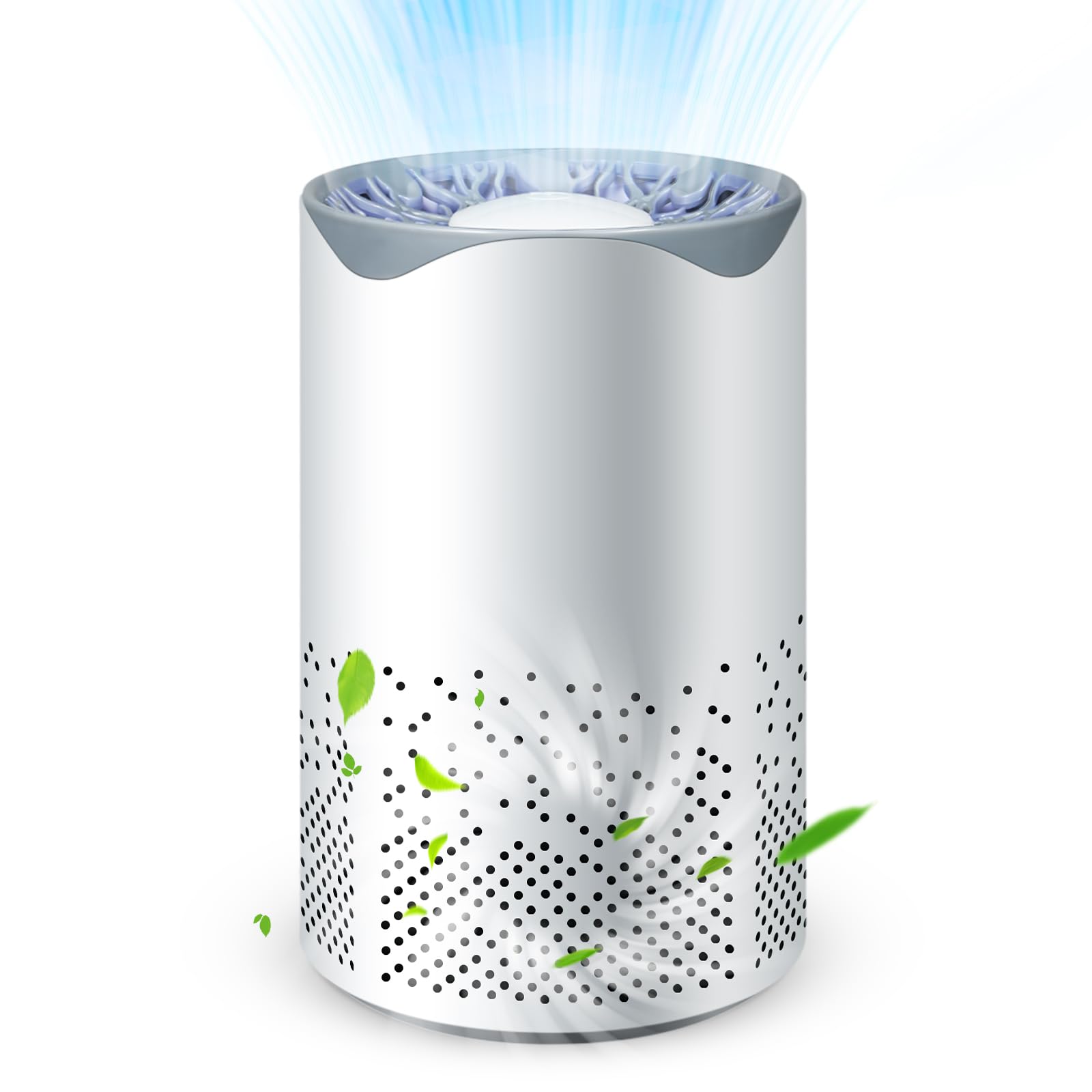 HEPA Air Purifier for Home Quiet Air Purifiers for Home with USB Cable Air Cleaner Air Filter Eliminator