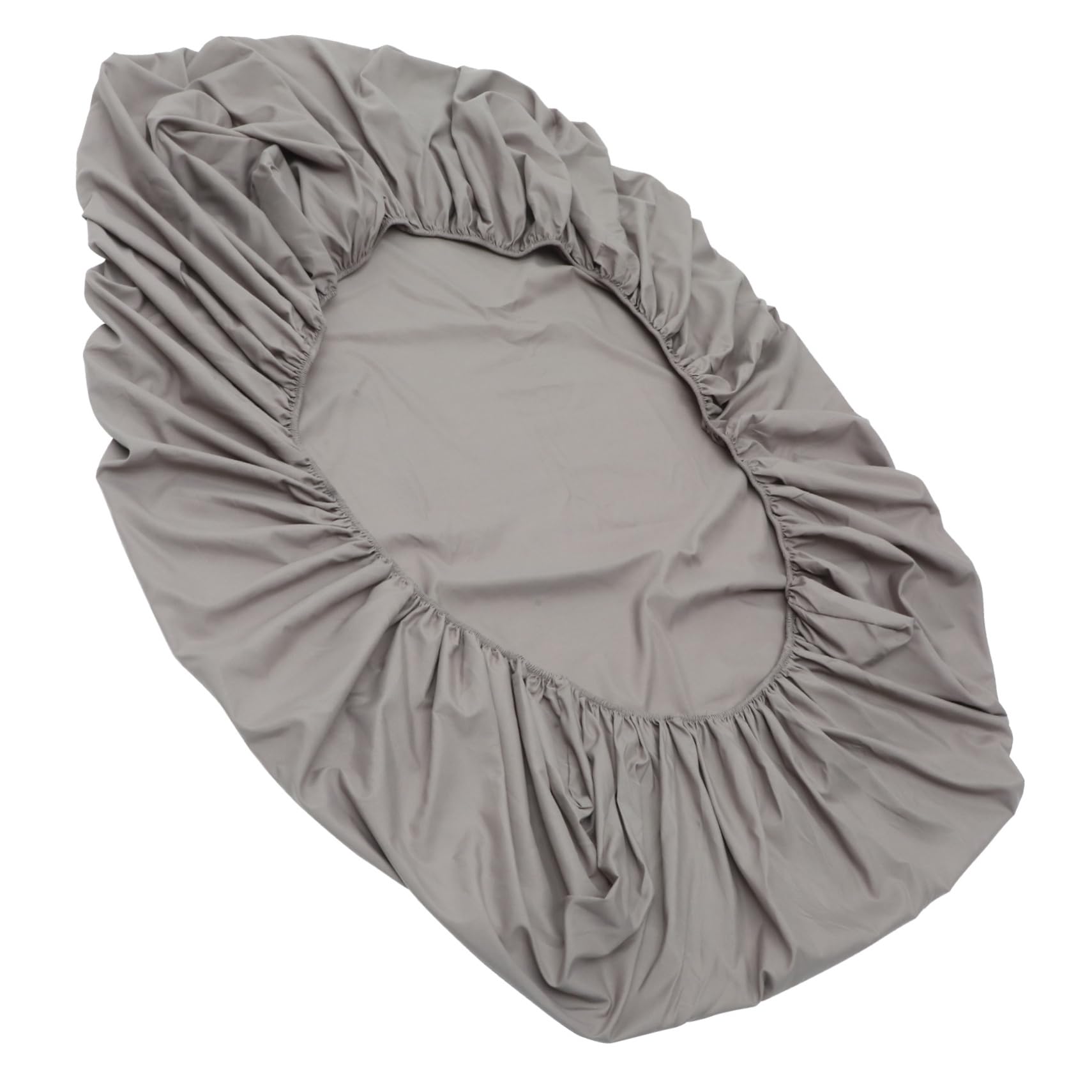 Drap-housse en coton respirant VOSAREA housse de matelas gris facile à entretenir
