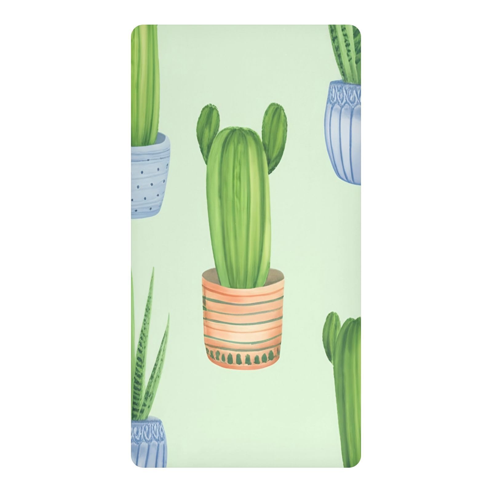 JiangGgen Cactus Baby Crib Sheet Soft Breathable Playard Sheet-S