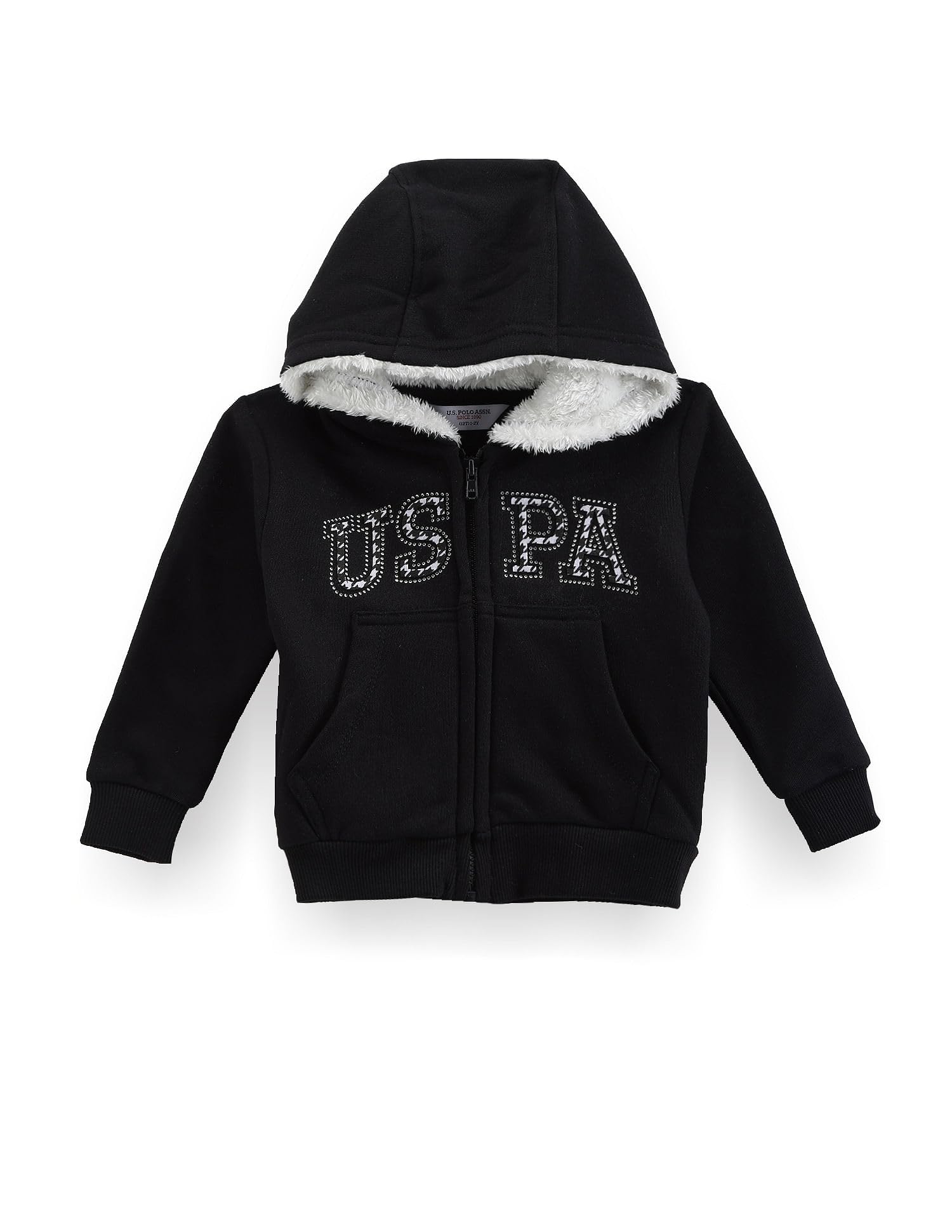 U.S. Polo Assn. Kids Regular fit Cotton Hooded Sweatshirts-picture-21