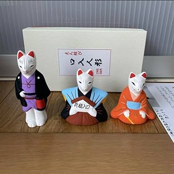 Amazon | 京都 荒木神社 口入稲荷大神 口入人形 縁結び お守り