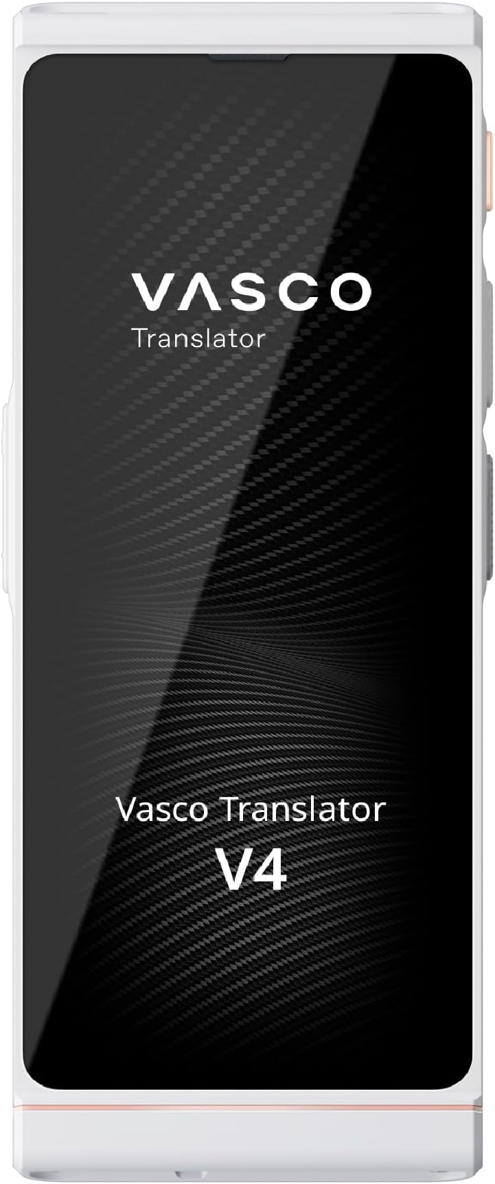 Vasco V4 Language Translator Device | 108 Languages | Free Lifetime Internet in Almost 200 Countries | Pearl White