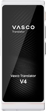Vasco Translator V4 | Voice Translator | 108 Languages for about 200 Countries and Regions | Free Lifetime Communication Fee, No Replacement Required