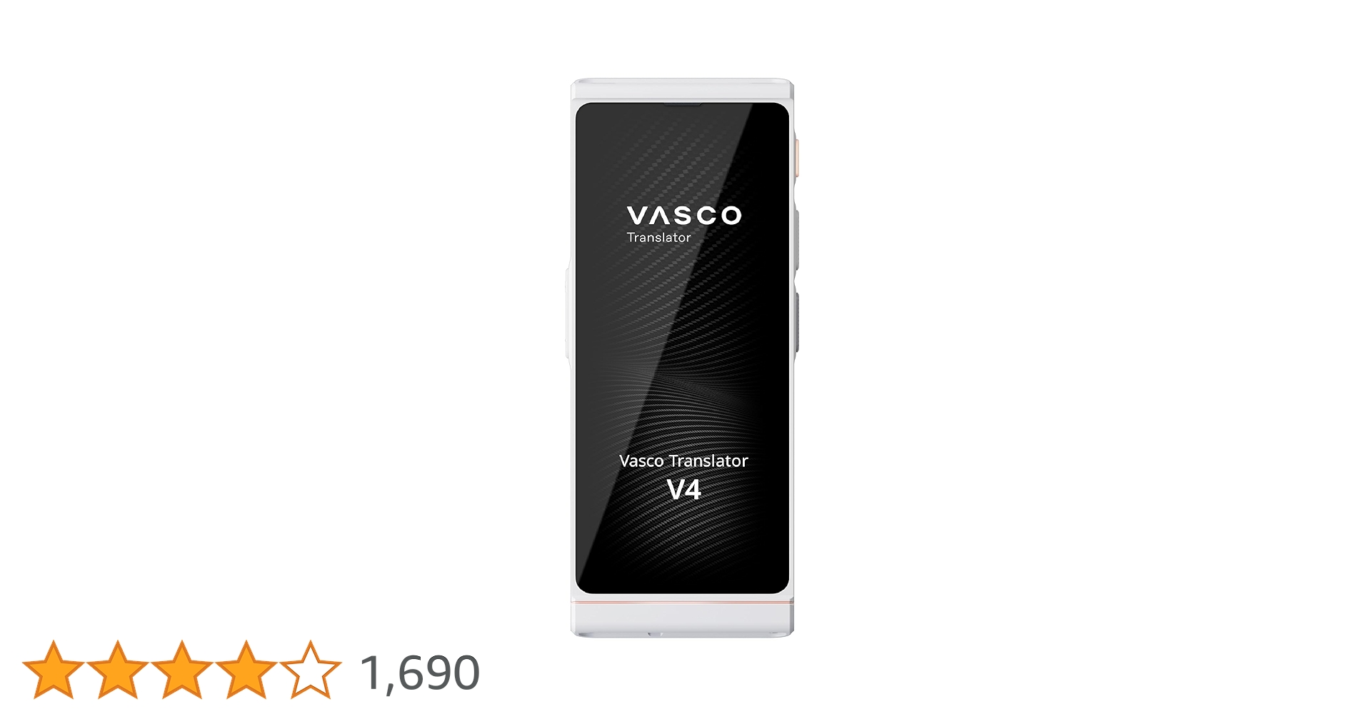Amazon.co.jp: Vasco Translator V4 | 音声翻訳機 | 108言語、約200の