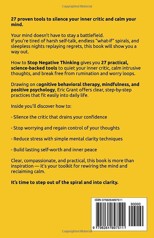 How to Stop Negative Thinking: Stop Negative Self-Talk, Defuse Intrusive Thoughts, End Rumination, and Calm Anxiety Spirals to Find Lasting Inner Peace (The Empowered Living Series) - Image 2