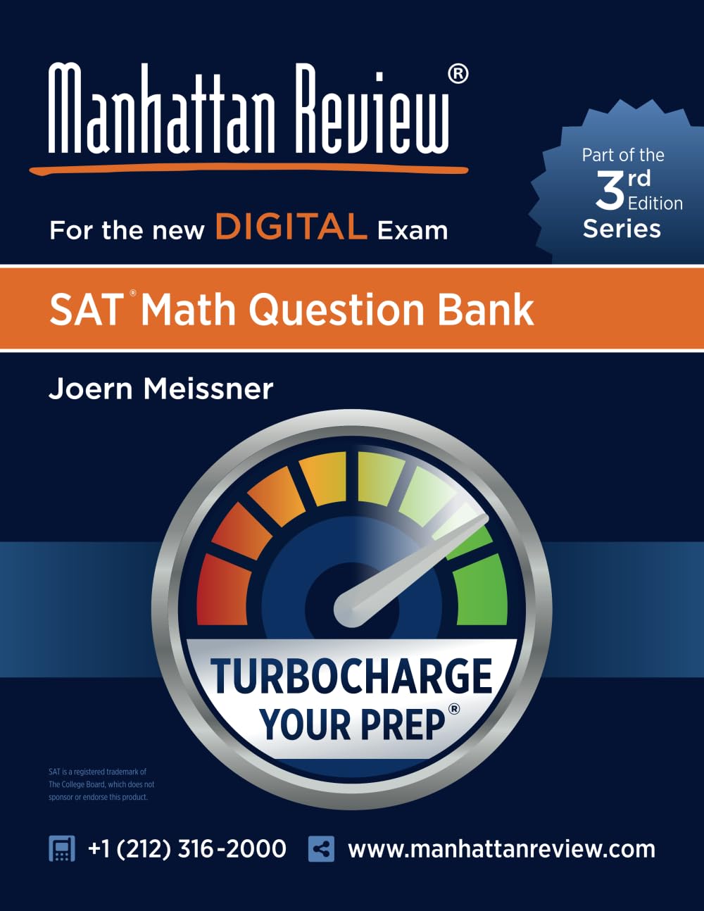Manhattan Review SAT Math Question Bank [3rd Edition]: Turbocharge Your Prep (Manhattan Review Digital SAT Prep [Third Edition])