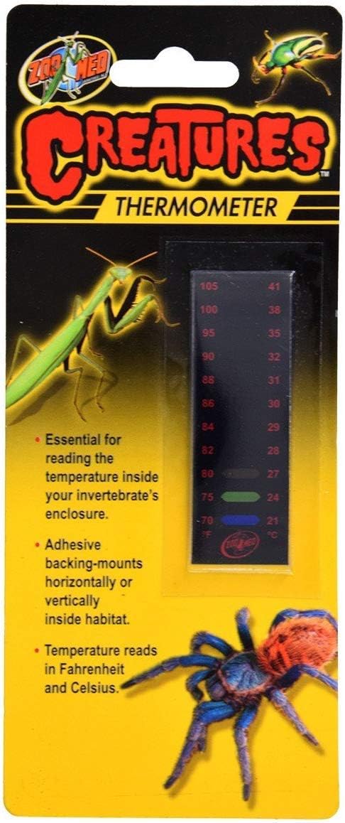 Zoo Med Creatures Thermometer 1 Count - Pack of 12