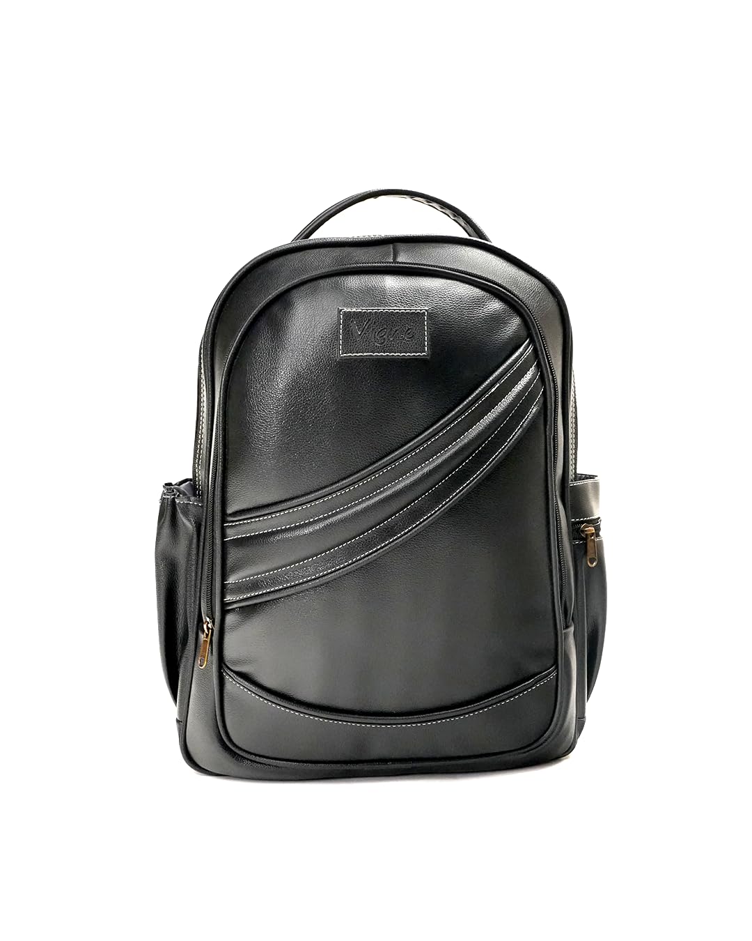 Vigne Classic 36L Vegan Leather Water Resistant Anti-Theft Laptop Backpack/Office Backpack for Men/Women (Black) (B0DB1352SP) Amazon Price History, Amazon Price Tracker