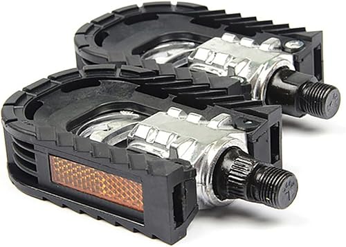 Miniatura 5 de Toddmomy 2 Pairs Universal Pedals Folding Bike Pedals Flat Pedals Replacing Bike Pedals Road Bike Pedals Cycle Pedals Folding Mountain Bike Pedal
