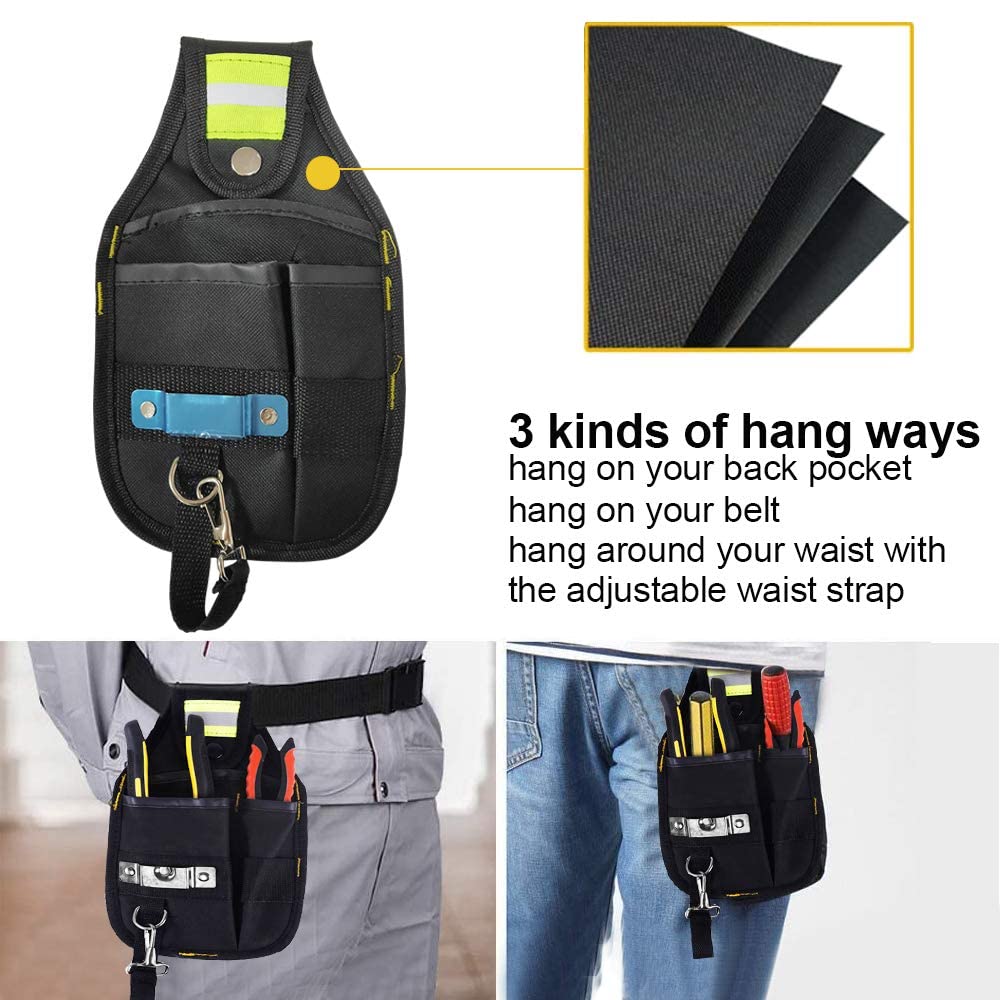 ToughBuilt Fondina Porta Attrezzi Per Pinze - Organizer Regolabile Con Clip Per Cintura, Cacciaviti E Metro - Foto 2