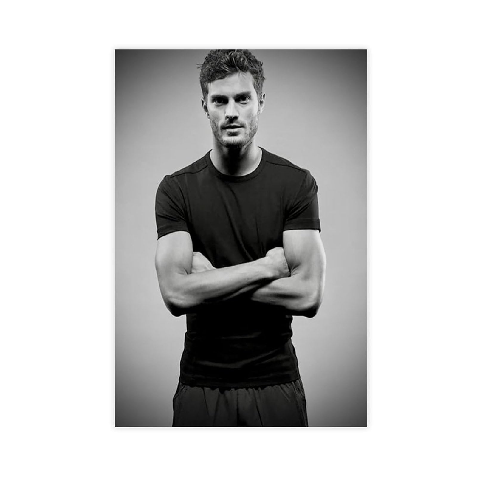 Phthdb Unframe-Style Actor Jamie Dornan Poster Canvas Poster Office Decor Gift