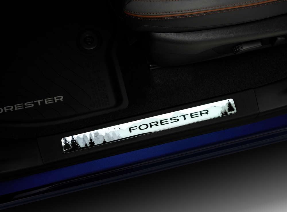 Amazon.com: Subaru 2025-2026 Forester Side Sill Plates Illuminated