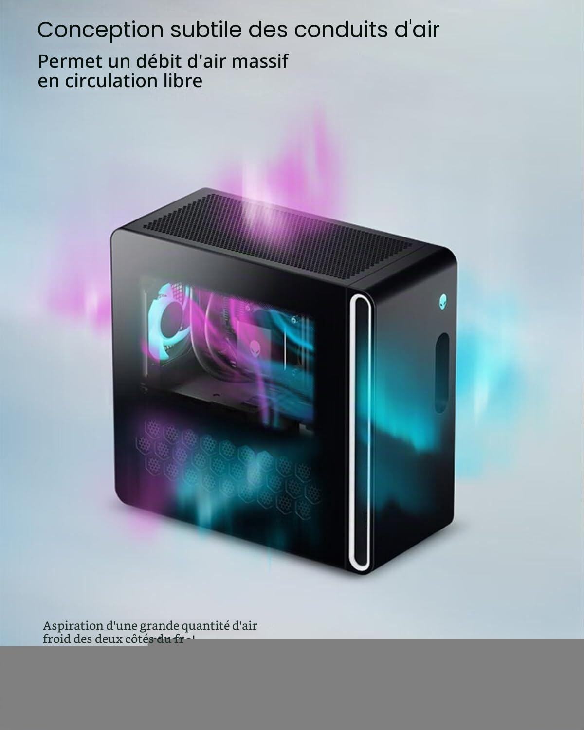 Alienware Aurora R16 - PC de Bureau Gaming - Intel Core Ultra 9 285K - 64 Go DDR5-8 to SSD - NVIDIA RTX 5080 16 Go - Refroidissement Liquide - WiFi 7 - Windows 11 Pro