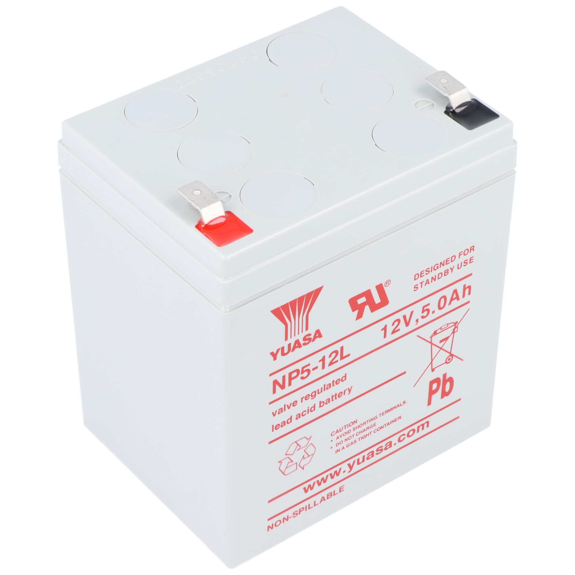 YUASA NPH5-12 akumulator ołowiowy PB 12 V 5 Ah