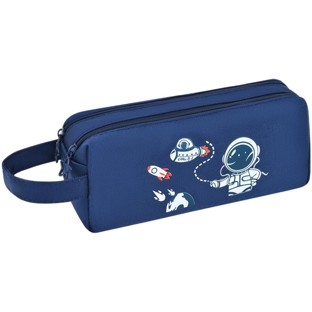 Amazon.co.jp: ペンケース 筆箱 宇宙人 オックスフォード布 かわいい