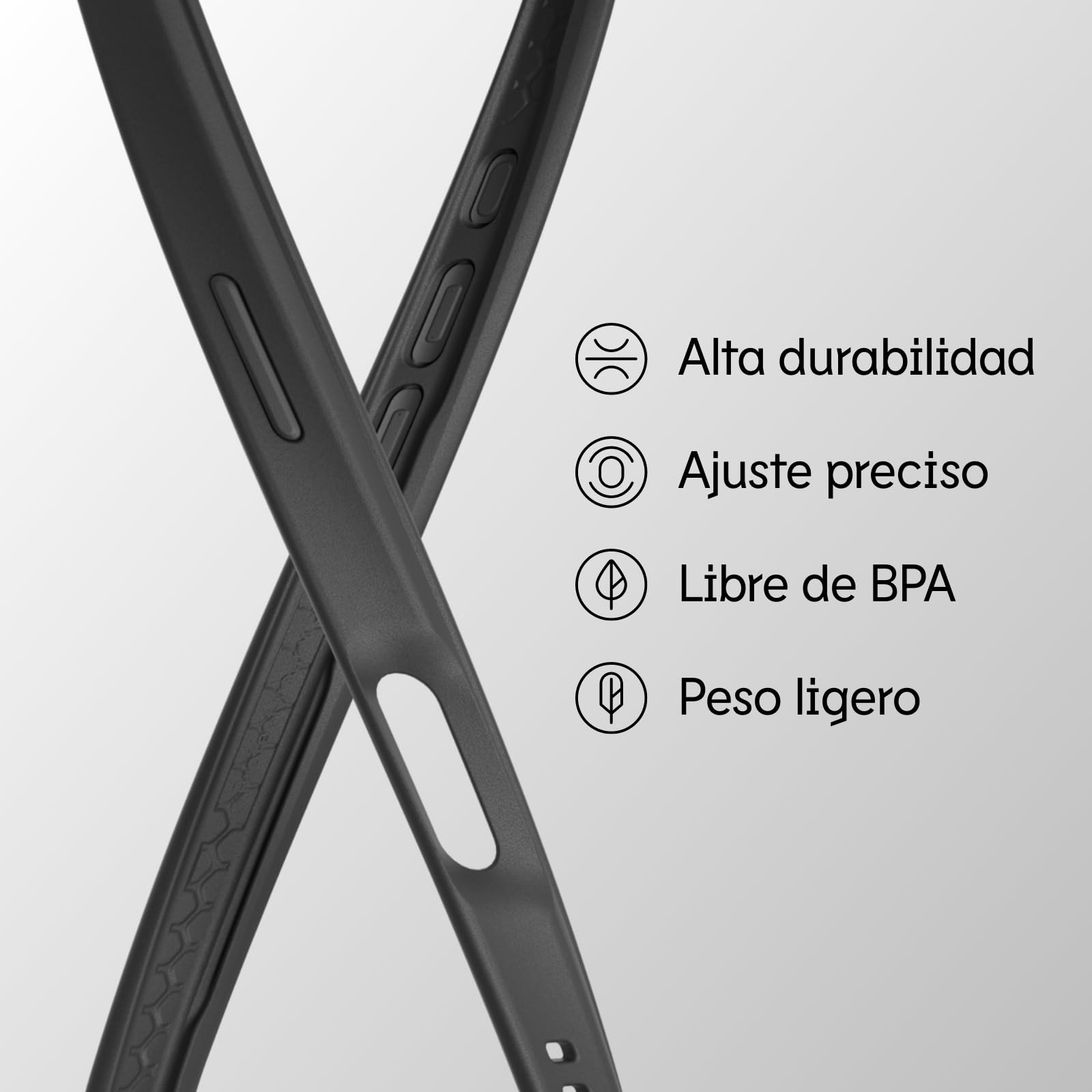 RhinoShield Funda Bumper Compatible con [iPhone 16 Pro MAX] | CrashGuard - Funda con Tecnología de Absorción de Golpes - Resistente a Impactos de más de 3.5 Metros - Azul Marino