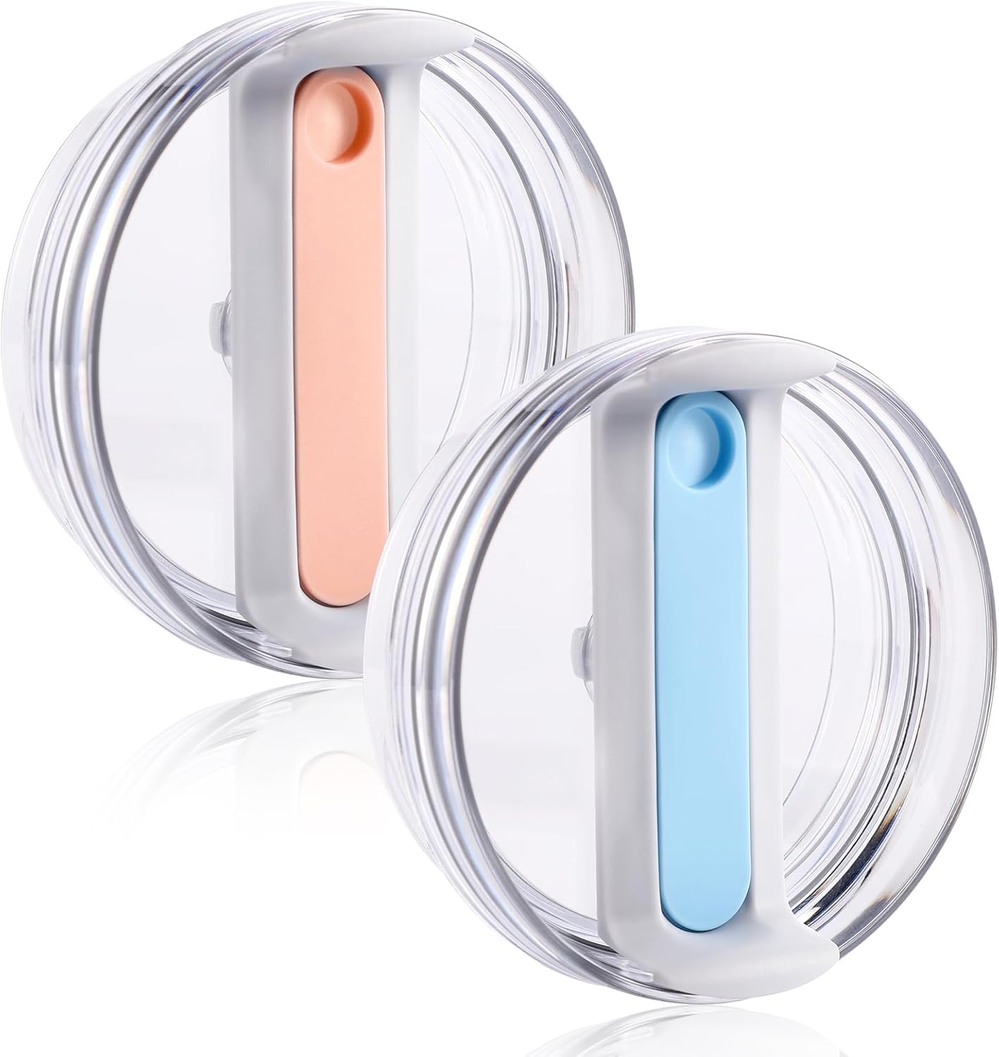 2pcs 40 OZ Tumblers Replacement Lids for Stanley, Spill