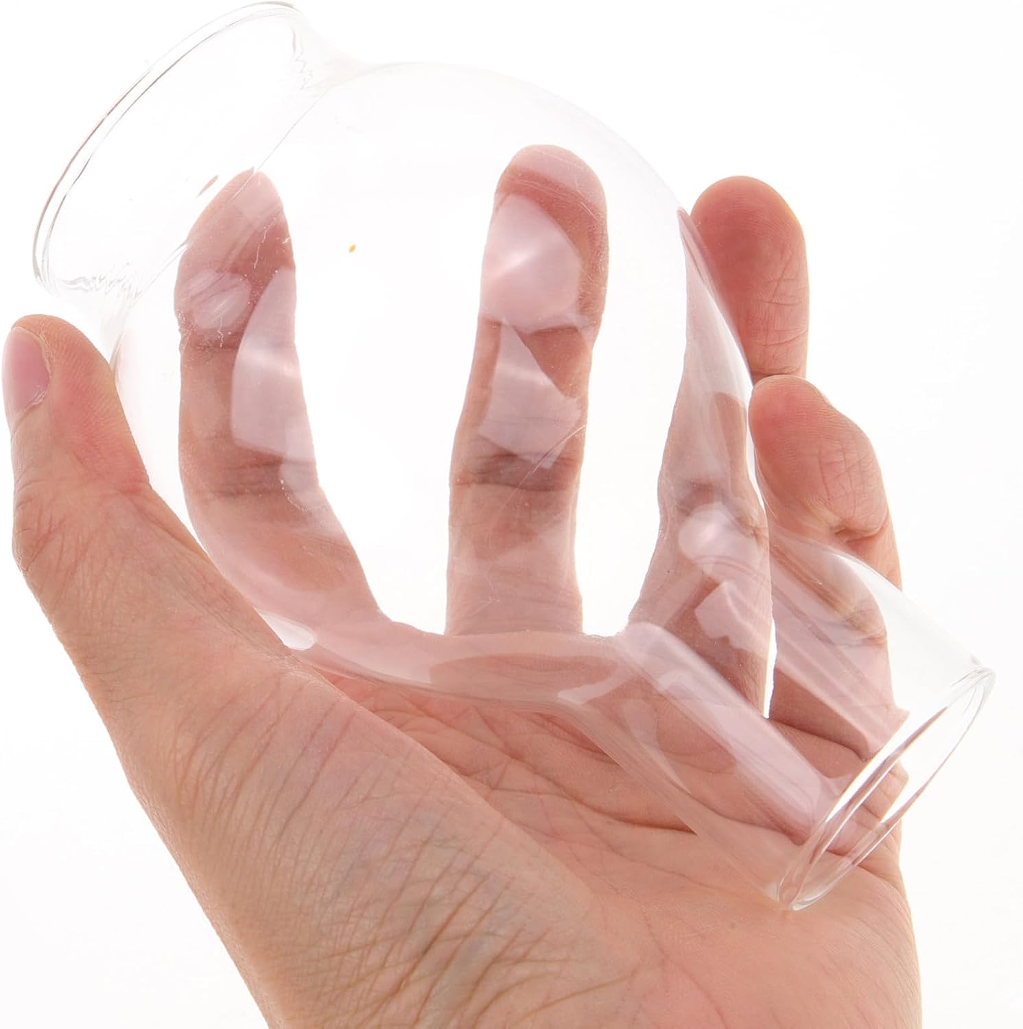 4pcs Candle Holder Tube Transparent Glass Chimney Sleeve for Candles Weddings and Parties Unique Decorative Centerpiece