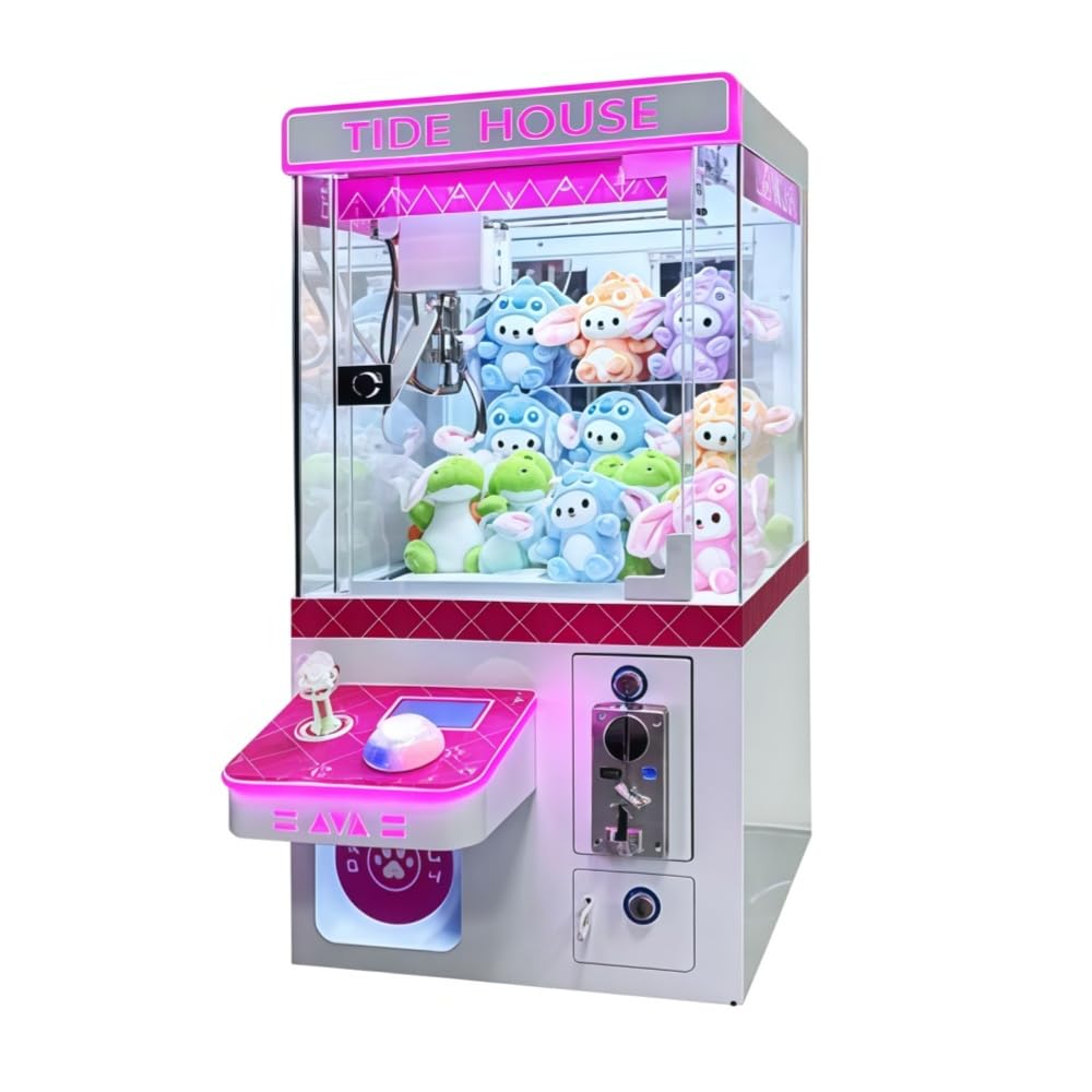 Amazon | Foke小型家庭用商用コイン式クレーンゲーム ミニぬいぐるみ