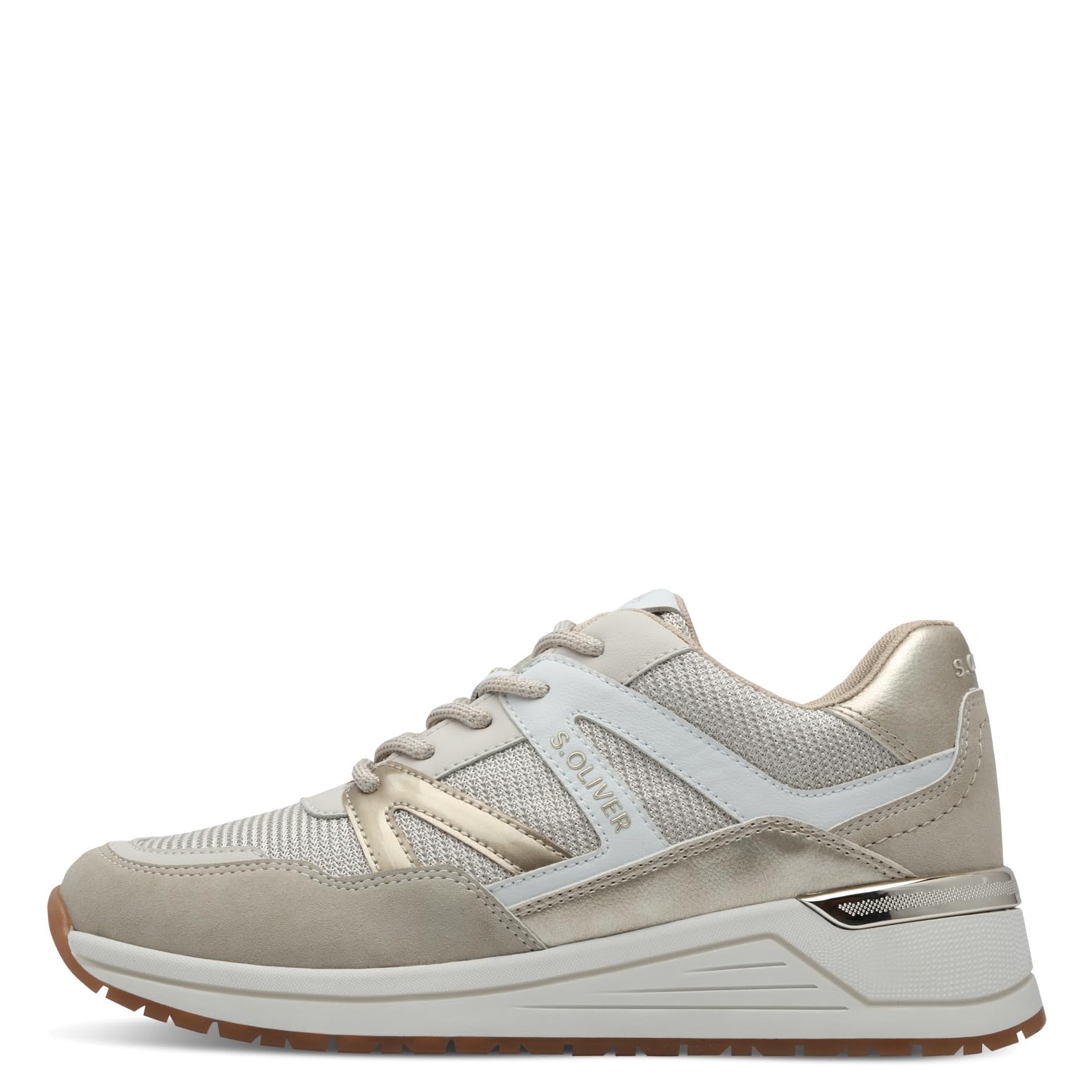 s.Oliver Damen Sneaker flach Sportlich Wedges