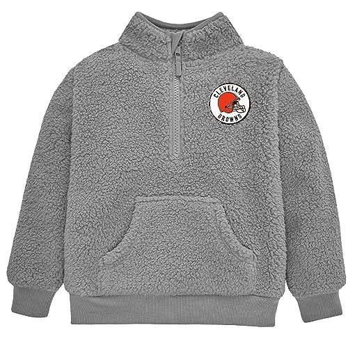 Image of Gerber Baby NFL Team Sherpa Mock Neck Pull Over Sweatshirt