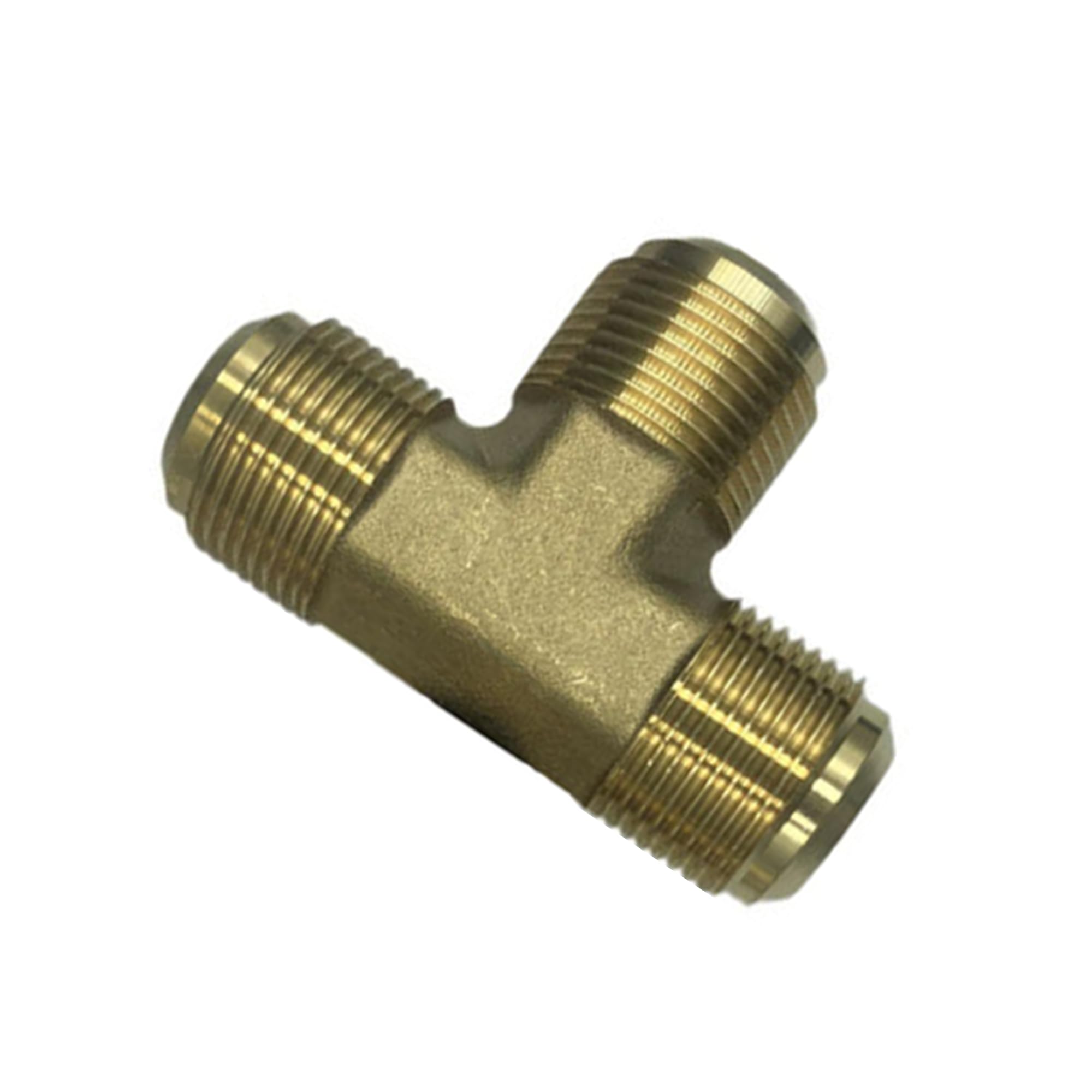 Metals Brass Tube Fitting, Flare Tee, 1/2
