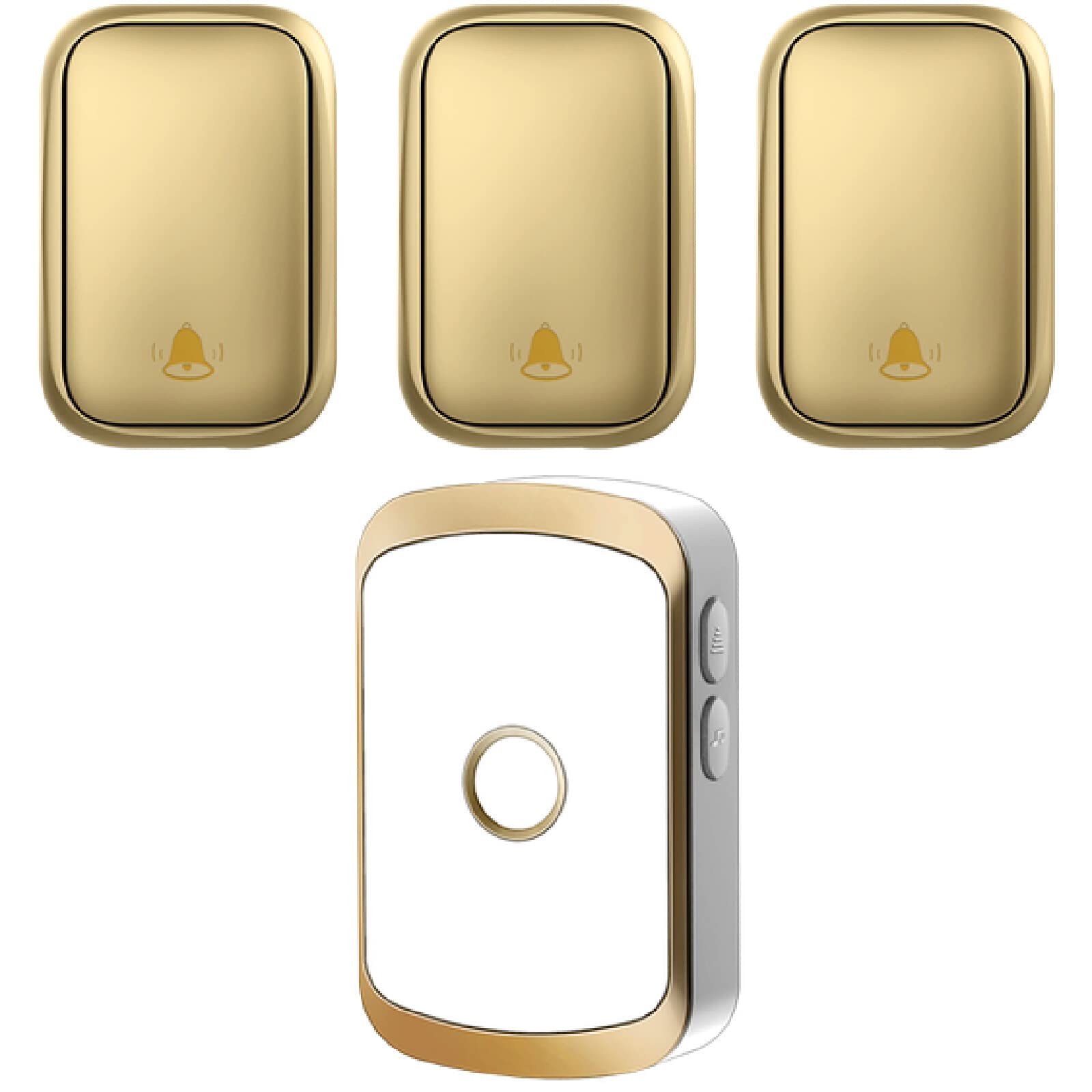 SLDAGe Draadloze Deurbel, Zelf Aangedreven Geen Batterij Deurbel, IP65 SLDAGe Draadloze Deurbel, Zelf Aangedreven Geen Batterij Deurbel, IP65