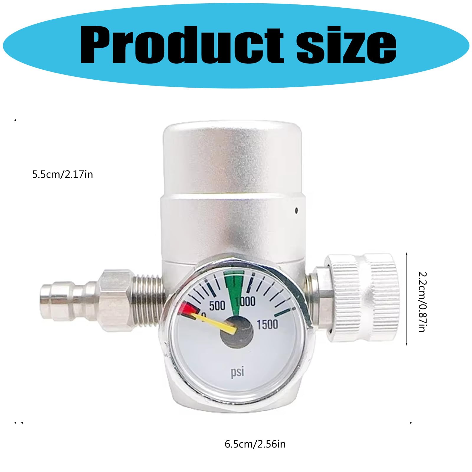 Zylinder-Schnellfüllanschluss TR21-4 Gewindeadapter, verstellbarer Adapter, 8 mm Stecker, für Heimbrauzubehör