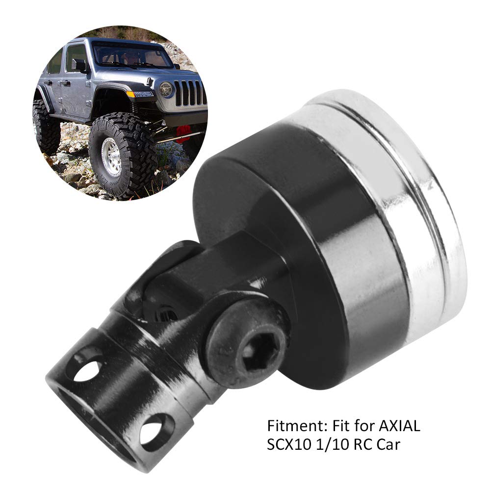 VGEBY RC Magnetic Body Post, 4pcs Strong Magnet RC Car Shell Column Post Aluminum Alloy Body Shell Mount Column Fit for SCX10 1/10 RC Car Model(Black)