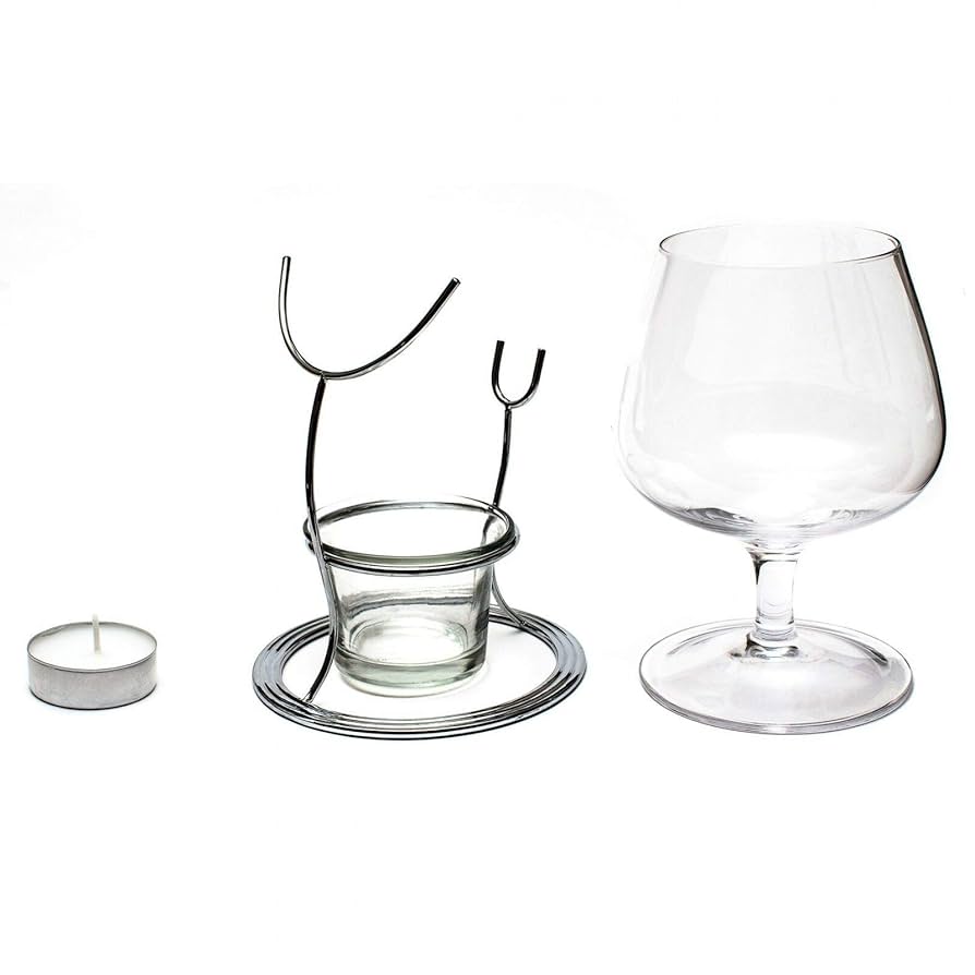 Bar@drinkstuff Cognac & Brandy Warmer With Glass