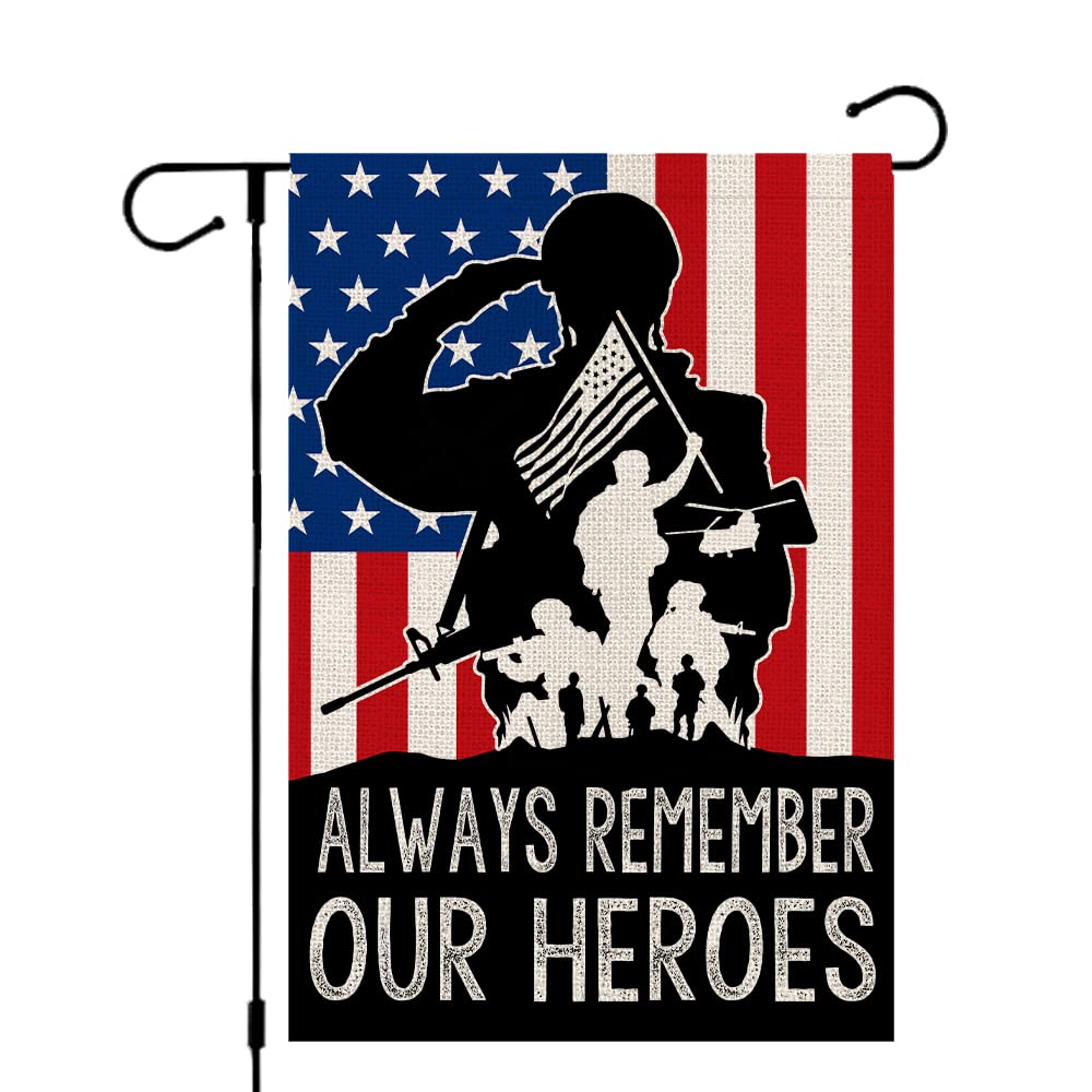 Garten Fahnen 4. Juli Patriotischer Hof Amerikanische Unabhängigkeit Gartenflaggen Durable Flagge Dekorative Flaggen Für Hof Veranda Haus 30X45Cm