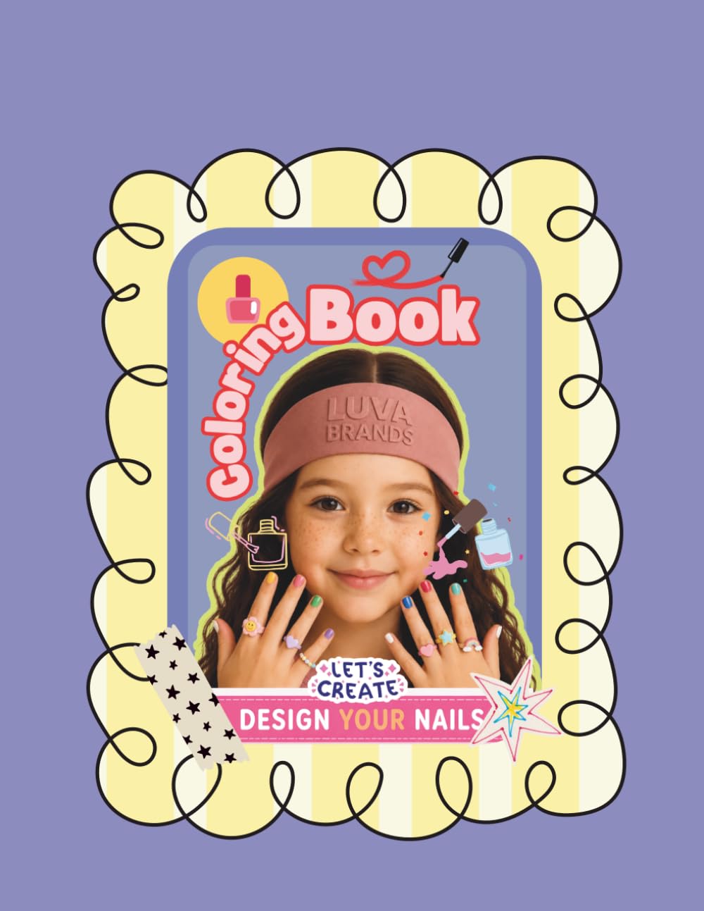 Coloring BOOK: Design Your Nails