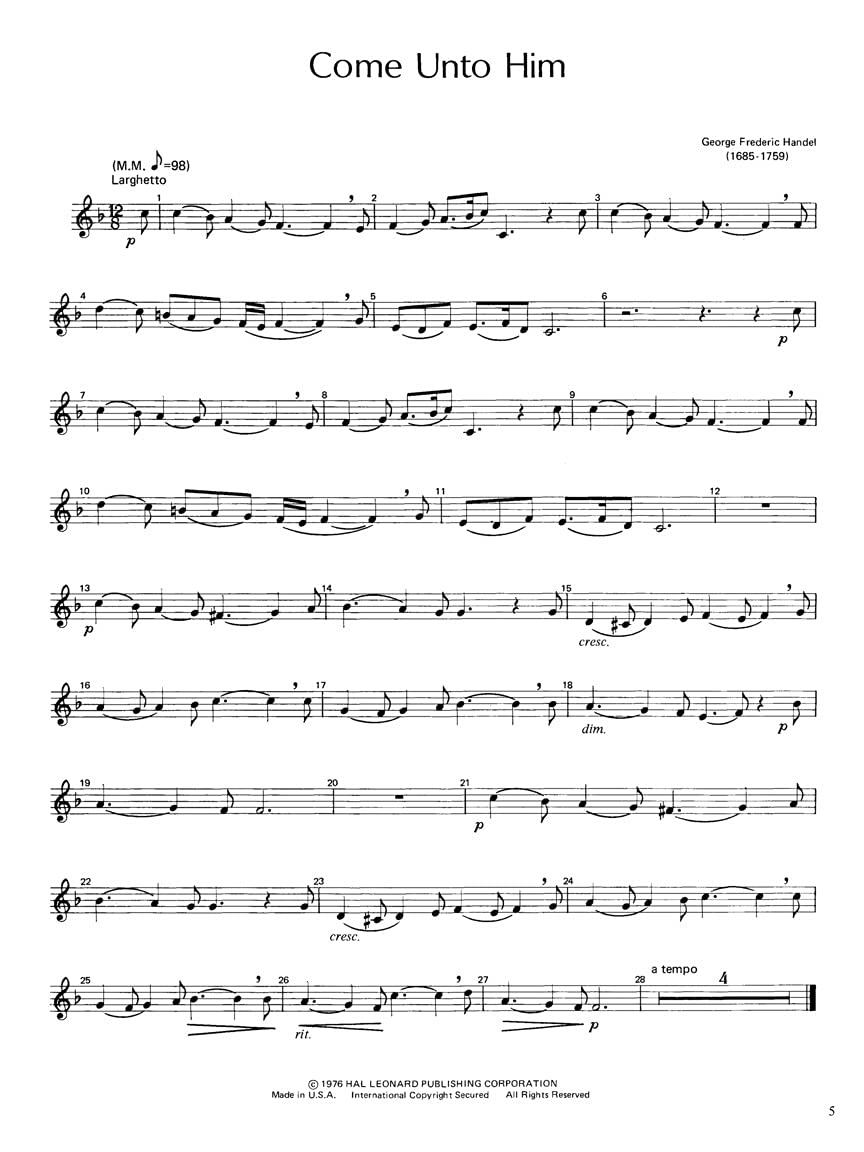 Master Solos Intermediate Level - French Horn: Book/Online Audio - Image 6