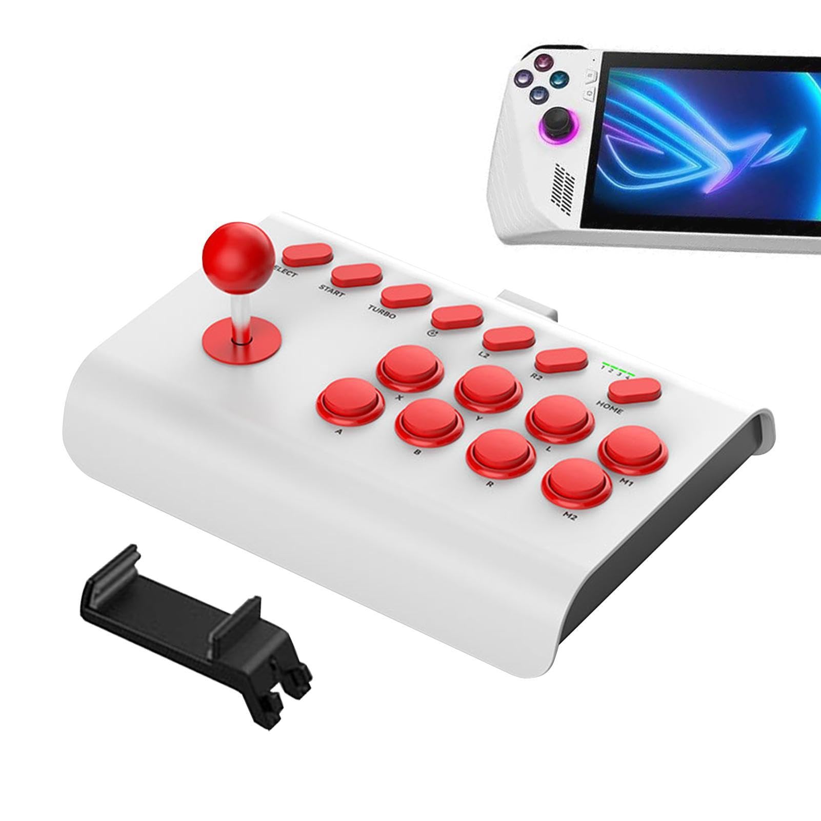Joystick di Combattimento per Giochi Arcade con Funzioni Turbo/Macro | Joystick Arcade Fight Stick | Joystick Arcade Nostalgico Universale per PC E Console di retrò [video game] [video game]