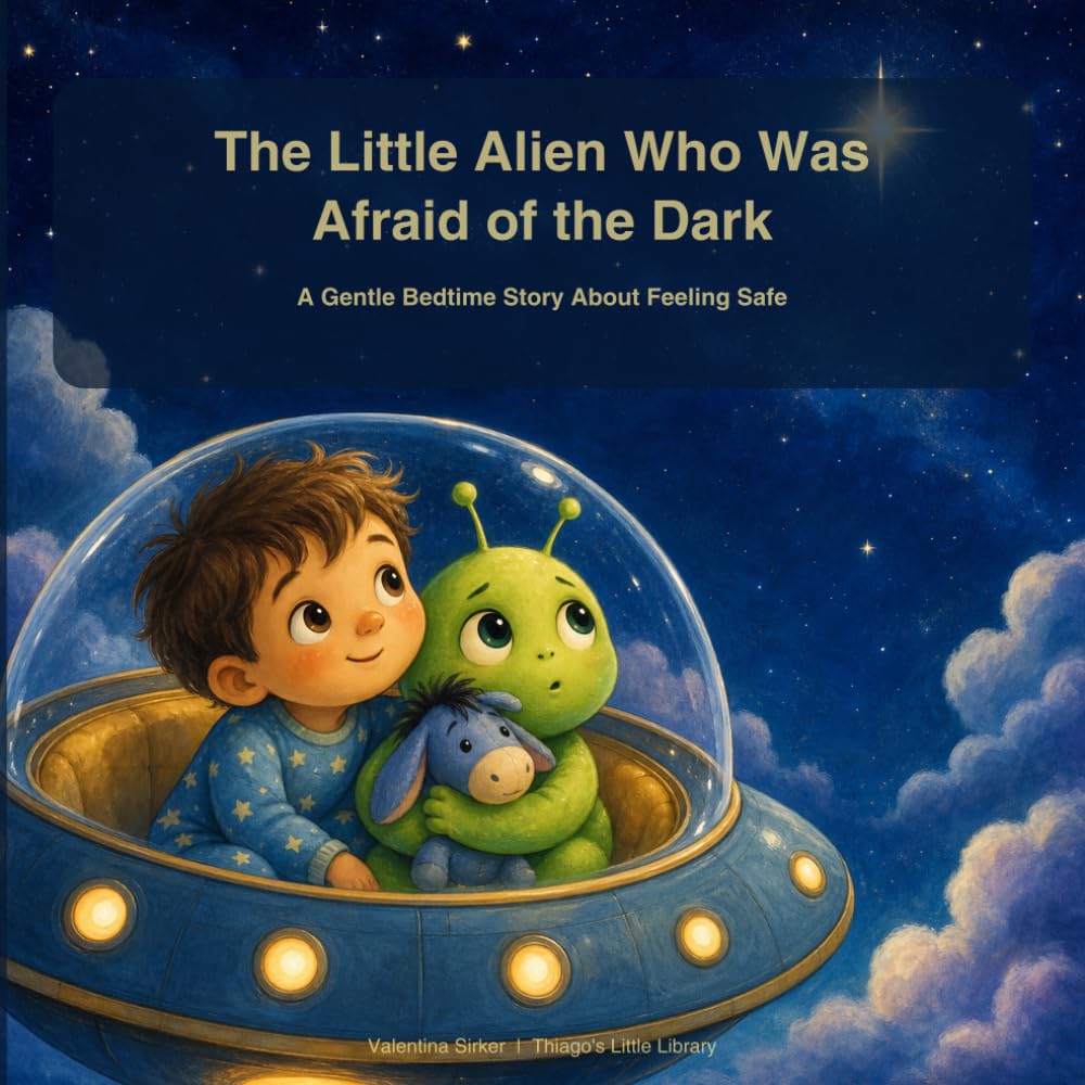 The Little Alien Who Was Afraid of the Dark: A Gentle Bedtime Story About Feeling Safe