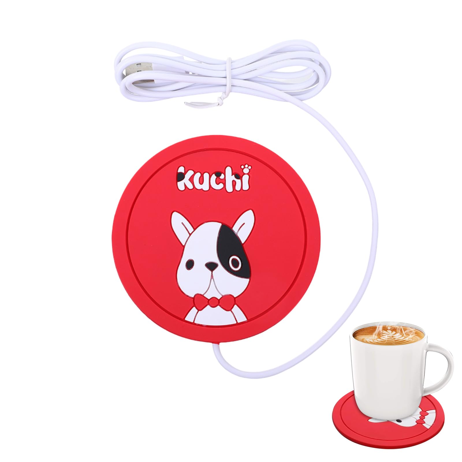 Scalda Bevande, Scalda Tazza USB, Tazze Da Caffè, Coffee Warmer, Riscaldatore Caffè Intelligente, Scaldatazze da Caffè, per Casa, Tazza Termica Caffè,Tè