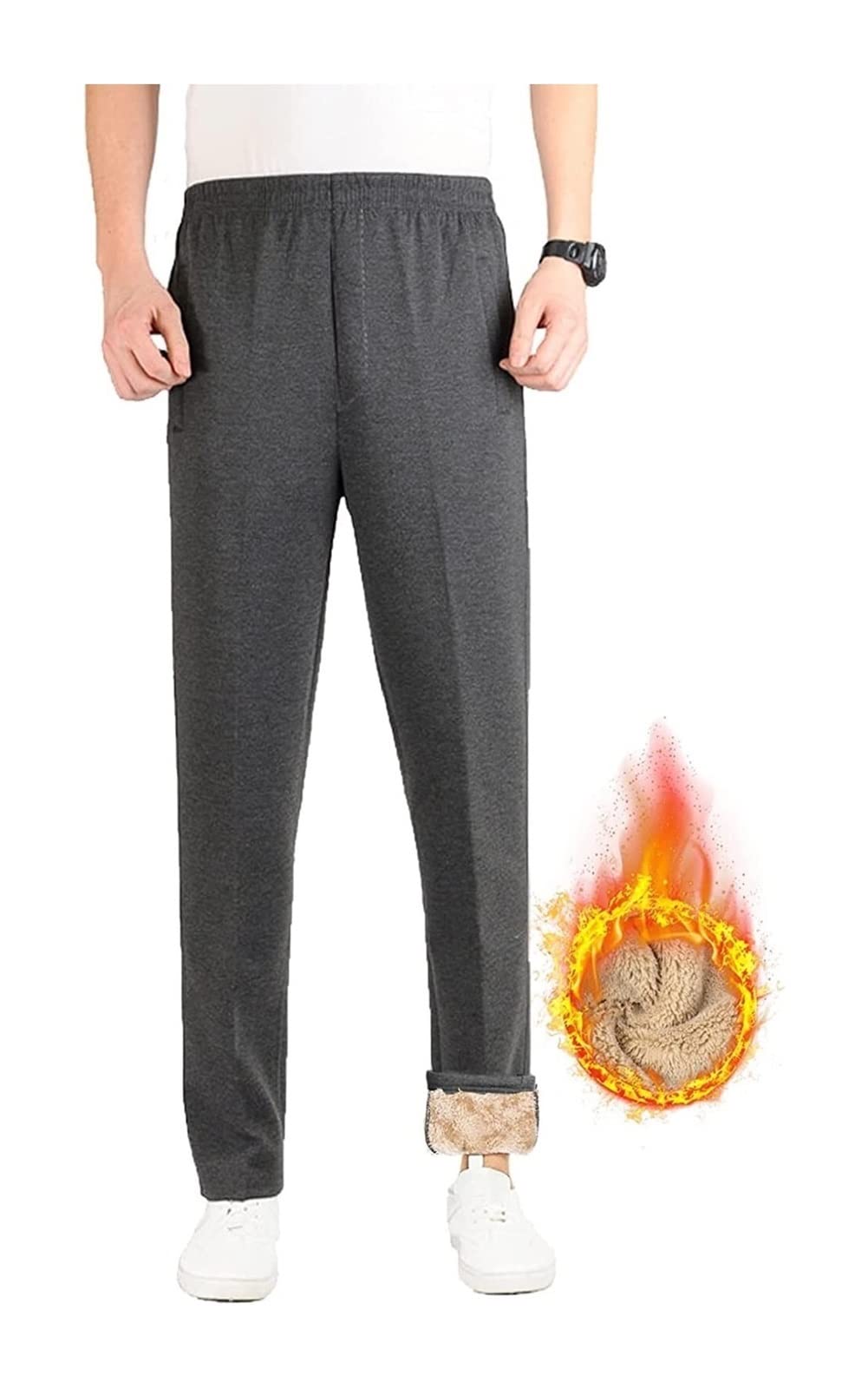 WEITING Pantalones De Chándal For Correr For Hombre, Pantalones De Entrenamiento For Gimnasio, Pantalones De Chándal con Cordón Cónico, Pantalones Largos Suaves, Cómodos Pantalones chándal