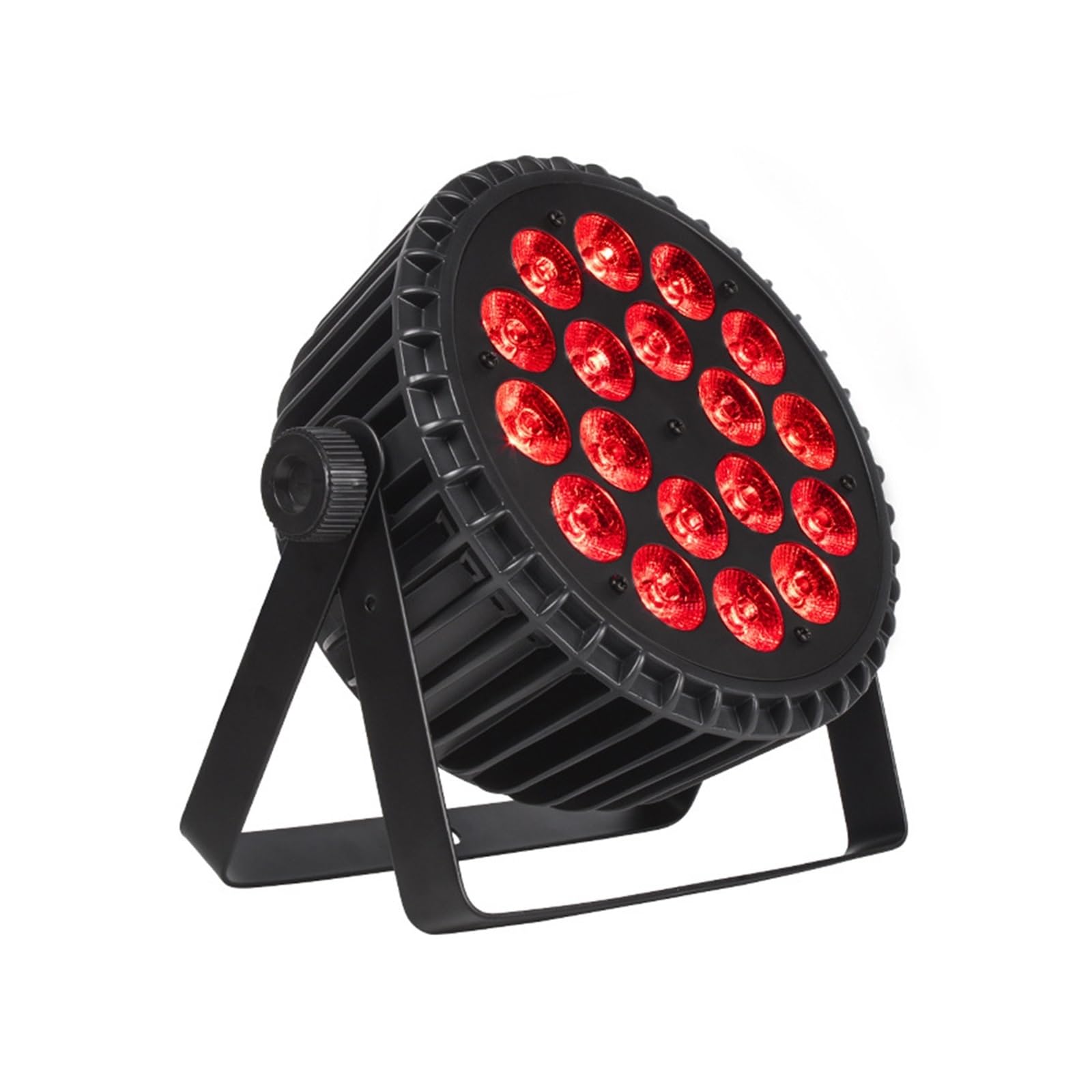 Lámpara de proyector, Foco LED De Aleación De Aluminio, 18 X 12 W, Iluminación LED For Discoteca, Equipo Profesional De DJ For Escenarios, para Fiesta de Baile de cumpleaños de Halloween