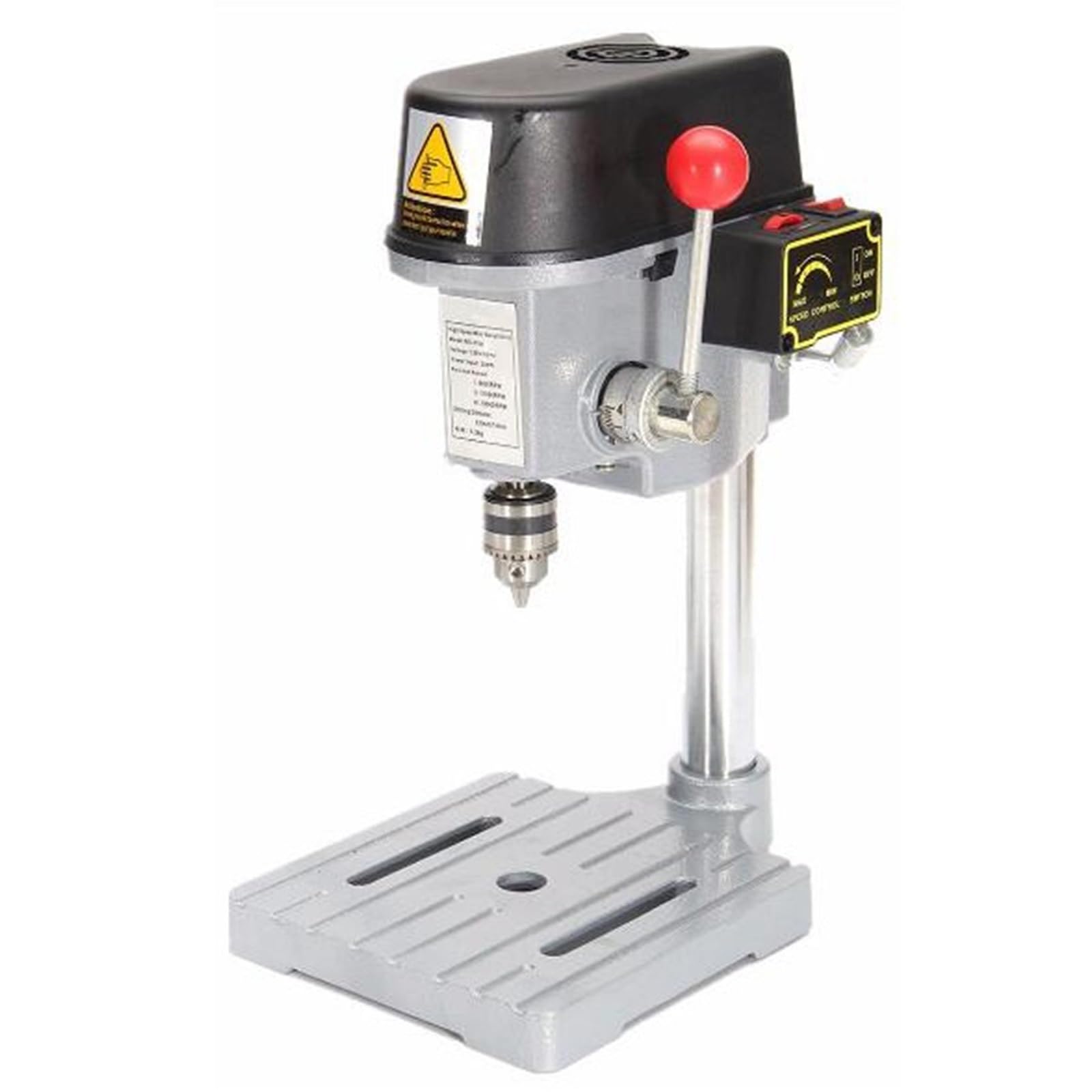 Trapano a colonna Mini Macchina 240W for Banco Tavolo Punta Mandrino 0.6-6.5mm Legno Metallo Utensili Elettrici Macchinari da officina