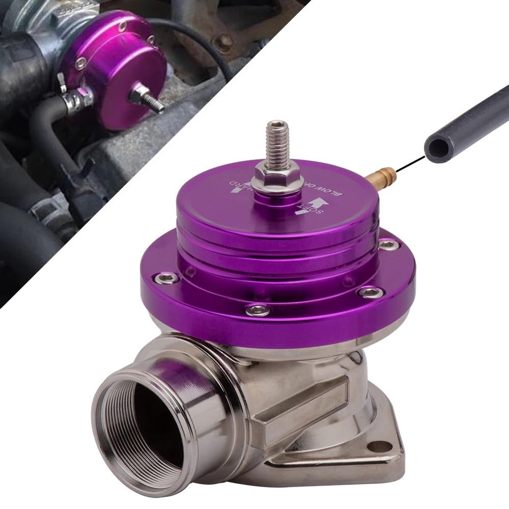 Variabile VVT ​​Elettrovalvola Valvola di Scarico Turbo Universale Tipo S. Adattatore Regolabile per Scarico/sfiato da 25 psi BOV Valvola solenoide‌